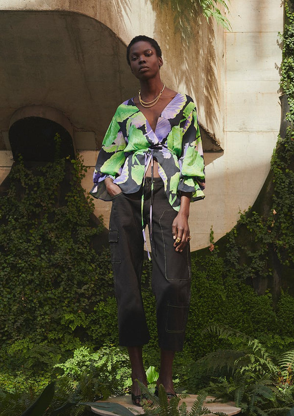 ORCHID Top - Purple Eva