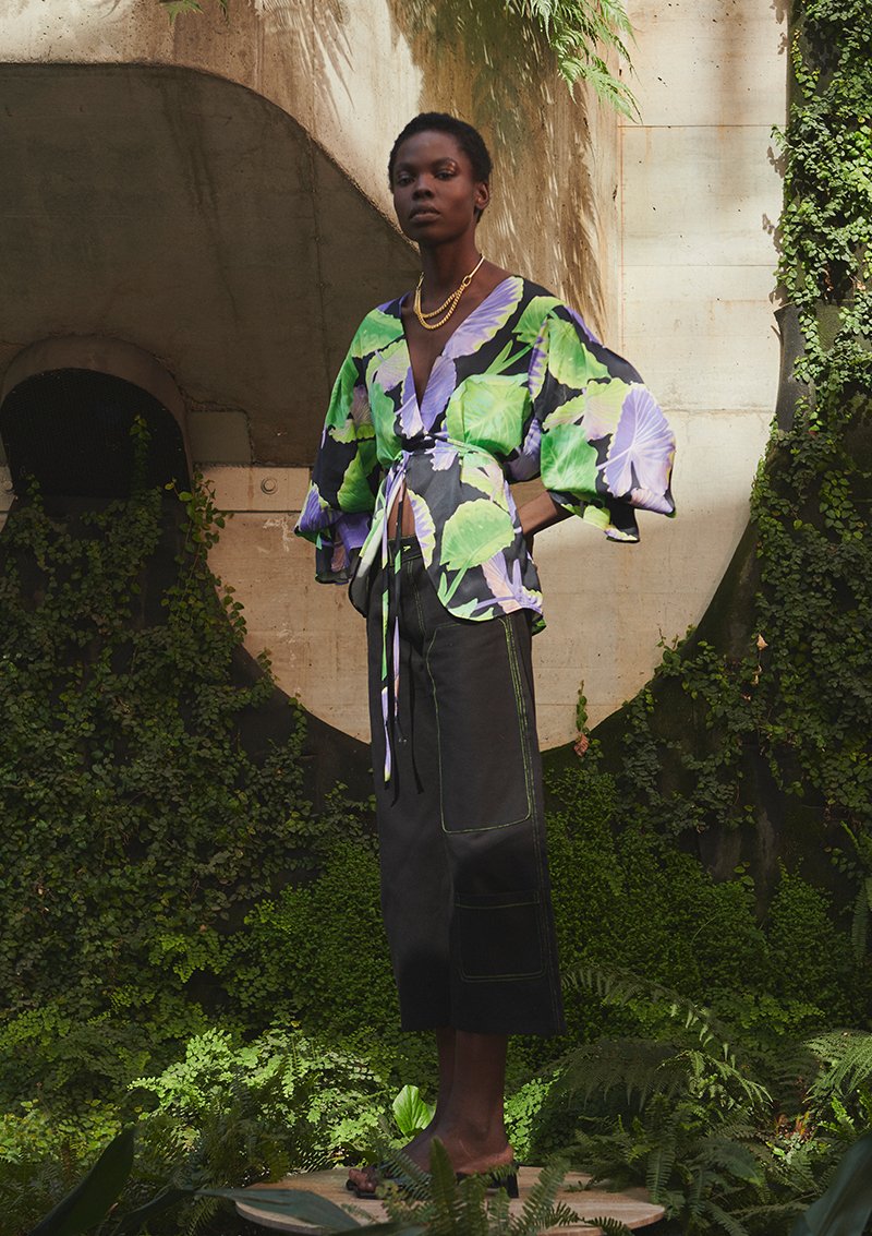 ORCHID Top - Purple Eva