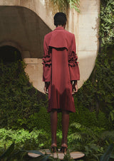 PANDORA Coat- Bordeaux