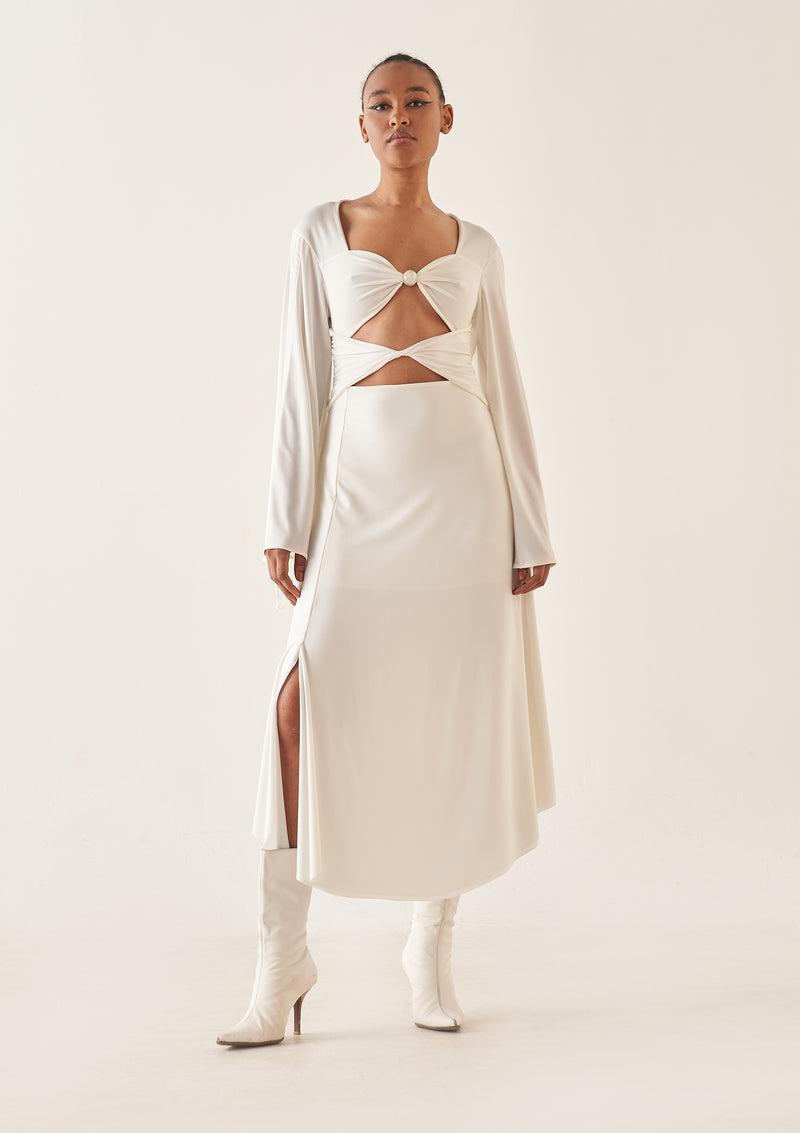 Pre Order Dress Thais White