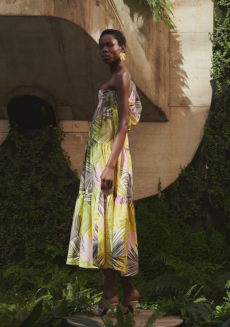 VENUS Dress - Lima Palm